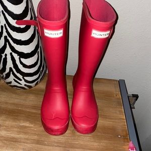 Hunter rain boots
